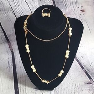 Kate Spade ♠️ Necklace & Ring set